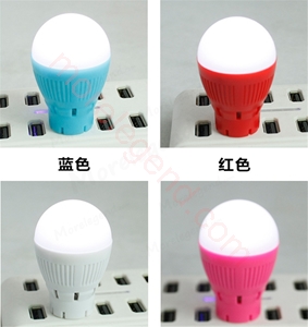Picture of Mini Portable LED Wireless Bluetooth Lamp Speaker